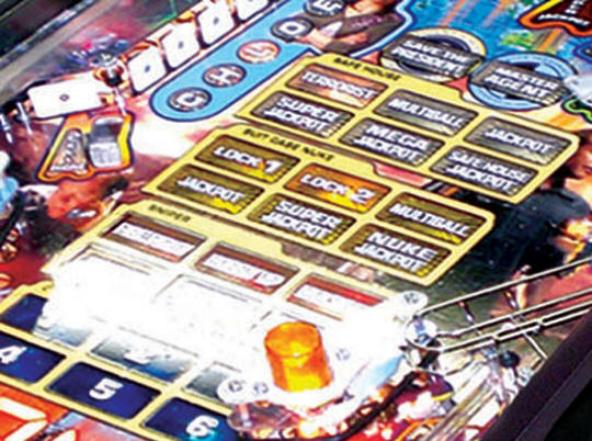 24 Pinball Machine | Playfield Picture 2 From BMI Gaming By Stern Pinball 