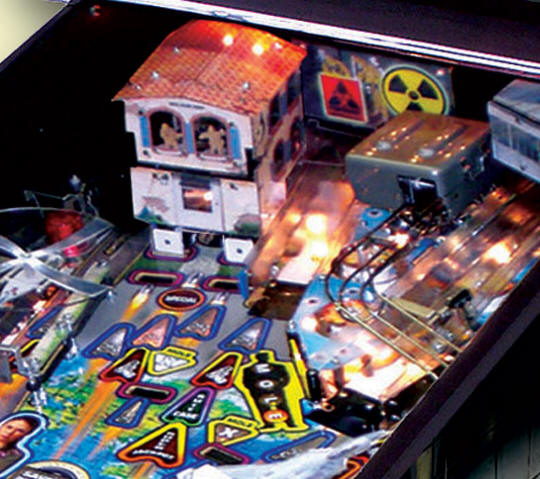 24 Pinball Machine | Playfield Picture 3 From BMI Gaming By Stern Pinball 