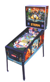 24 Pinball Machine From Stern Pinball - Med Size Pic