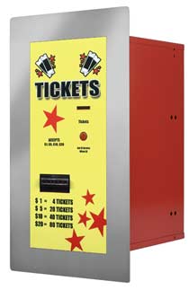 AC125 / AC 125 Ticket Dispenser By American Changer From BMI Gaming