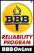 BBBOnLine Reliability Seal