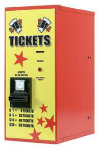 AC 115 Ticket Dispenser | By American Changer Corporation