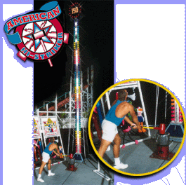 Hi Striker X-Treme Carnival Midway Hammer Strength Testing Game From Coastal Amusements