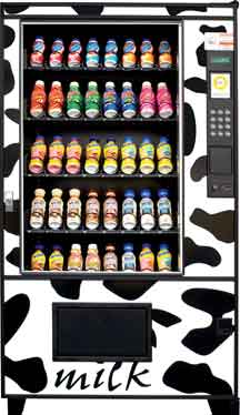 The Milk Machine Milk Vending Machine By AMS From BMI Gaming