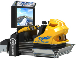 Aqua Race Extreme 5D 3D Video Motion Simulator Game