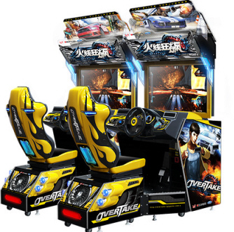 Overtake Arcade Video Racing Games From Wahlap Technology