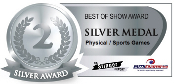 Gold Medal Award - Physical / Sports Arcade Games  :  Best Of Show Arcade Machine Awards / BOSA 2014