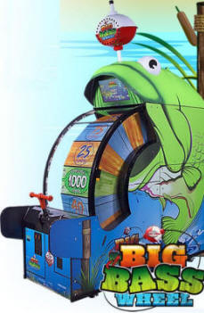 Big Bass Wheel - Ticket Redemption Game - Baytek Games