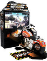 Harley Davison : King Of The Road Motorcycle Video Arcade Racing Game | Deluxe Cabinet Model From SEGA Amusements