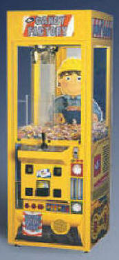 Cabdy Factory Crane Prize / Claw / Crane Redemption Game From ICE Games / Innovative Concepts In Entertainment