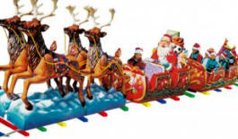 Christmas Train - 17117 | From Falgas Amusement Rides
