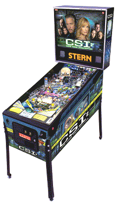 CSI : Crime Scene Investigation Pinball Machine By Stern Pinball