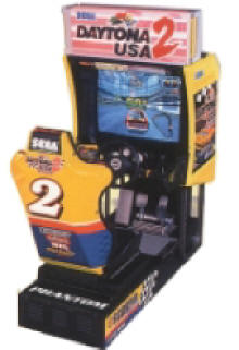 Daytona USA 2 Single Model Deluxe Video Arcade Game