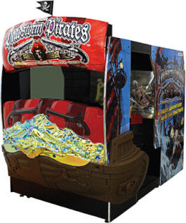 DeadStorm Pirates Video Arcade Game - Dead Storm SDX Model From Namco