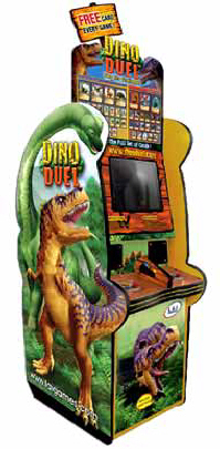 Dino Dual Video Arcade Game Ticket Redemption Game From LAI Games