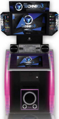 DJMax Technika 3 Studio Model Crew Challenge Video Arcade Game From Pentavision