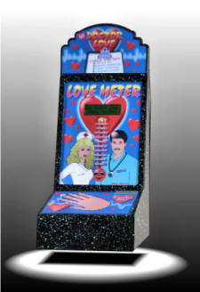 Love Meter (Metal Cabinet) By Impulse Industries From BMI Gaming : 1-800-746-2255