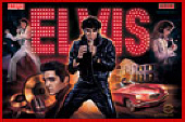 Elvis Pinball Machine Backglass From BMI Gaming