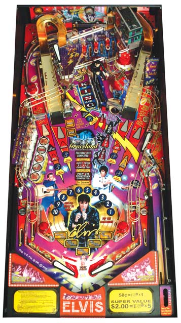 Elvis Pinball Machine - Playfield