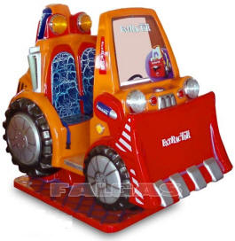 Extractor V09  Bulldozer Kiddie Ride - 32490 |  Falgas