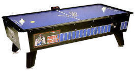 Power Hockey Coin Operated Air Hockey Table With Electronic Side Scoring By Great American Recreation Equipment