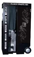 Face Place Photo2Go Photo Booth - Closed Position