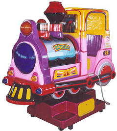 Rio Grande Interactive Train Kiddie Ride - 24074  |  From Falgas Amusement Rides