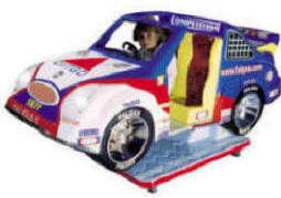 Falgas NASCAR Race Car Kiddie Ride - 29030 - From BMI Gaming: 1-800-PINBALL