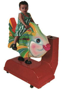 Falgas Bubble Fish Kiddie Ride - 5110 - From BMI Gaming: 1-800-PINBALL