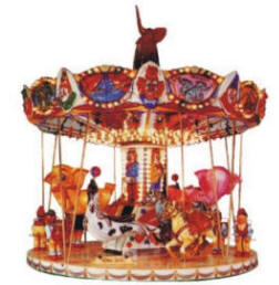 Falgas Carrousel Circus - 7357 - From BMI Gaming : 1-800-PINBALL