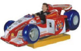 Falgas Formula One Race Car Kiddie Ride - 27307 -  | From BMI Gaming : Global Supplier Of Kiddie Rides, Arcade Games and Amusements: 1-866-527-1362 