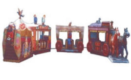 Falgas Far West Train Kiddie Ride - 20323 - From BMI Gaming: 1-800-PINBALL