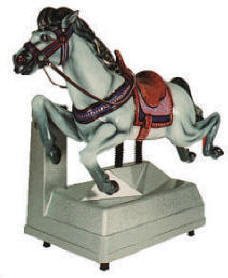 Falgas Furia Horse Kiddie Ride - 4511 -  | From BMI Gaming : Global Supplier Of Kiddie Rides, Arcade Games and Amusements: 1-866-527-1362 
