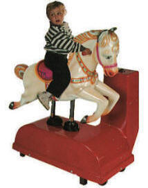 Falgas Musical Horse Kiddie Ride - 2 - From BMI Gaming: 1-800-PINBALL