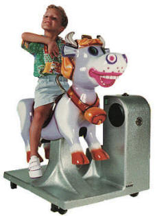 Milka Cow Kiddie Ride - 1519  |  From Falgas Amusement Rides