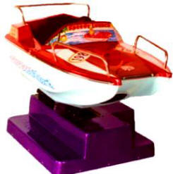 Falgas Speedy Launch Boat Kiddie Ride - 5447 -  | From BMI Gaming : Global Supplier Of Kiddie Rides, Arcade Games and Amusements: 1-866-527-1362 