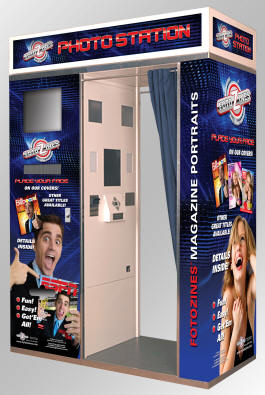 Fotozine Magazine Photo Station Portrait Color Photobooth From Fotozines