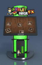 Fruit Ninja FX Special Limited Edition TouchFX Cabinet From Adrenaline Amusements