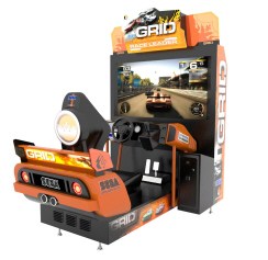 GRID Deluxe Street Racing Video Arcade Game From SEGA