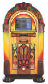 RockOla Gazelle Nostalgic Music Center Jukebox By Rock Ola Jukeboxes From BMI Gaming: 1-800-746-2255
