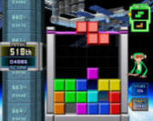 Tetris Dekaris Video Arcade Game Screenshot From SEGA Amusements