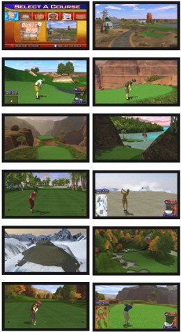 Golden Tee Golf 2012 Home Edition Video Game Screenshots