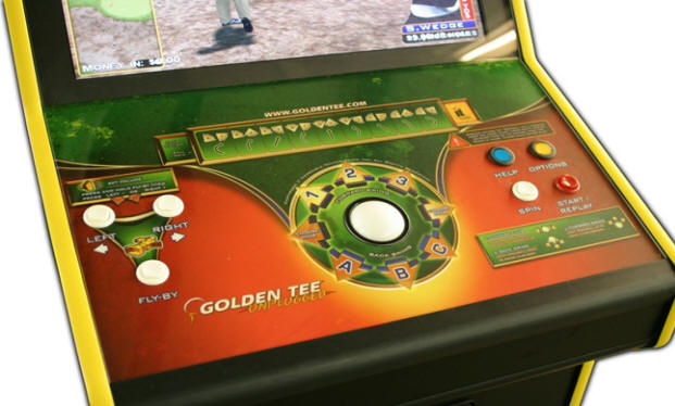 Golden Tee 2008 Unplugged Version Control Panel Picture