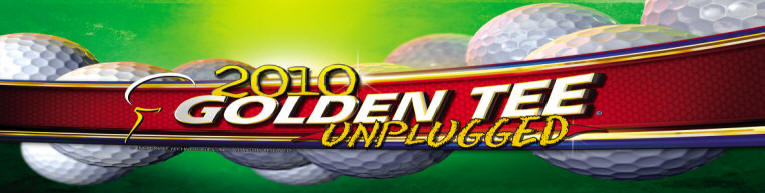 Golden Tee Golf Unplugged 2010 Models From Incredible Technolgies - Main Logo