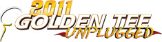 Golden Tee Golf Unplugged 2011 Edition Logo 2