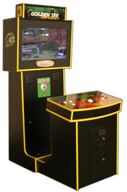Golden Tee Golf Unplugged 2008 Showcase Cabinet Model From FunCo / Incredible Technologies
