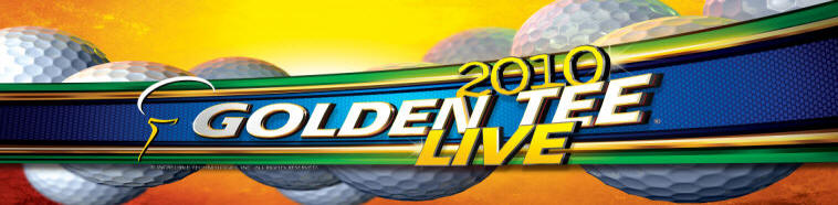 Golden Tee Golf Live 2010 Models From Incredible Technologies Logo