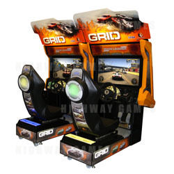 GRID Video Arcade Racing Game From SEGA Amusements