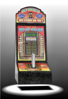 Strength Tester (Metal Cabinet) By Impulse Industries From BMI Gaming : 1-800-746-2255