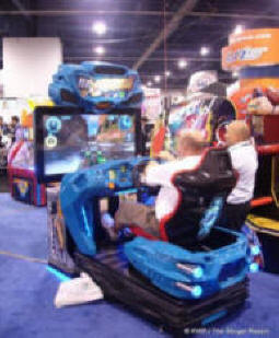 H2Overdrive / H2 Overdrive Super Deluxe DLX Motion Simulator Video Arcade Speed Boat Racing Game From Raw Thrills / Betson